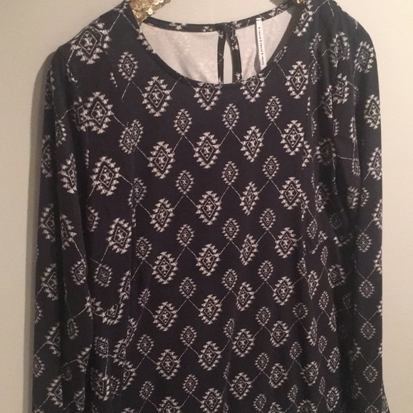 ikat faux suede dress - Picture 2 of 6